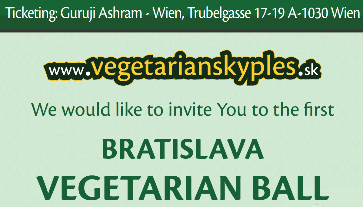 Vegetarian Ball in Bratislava, 12th March 2011