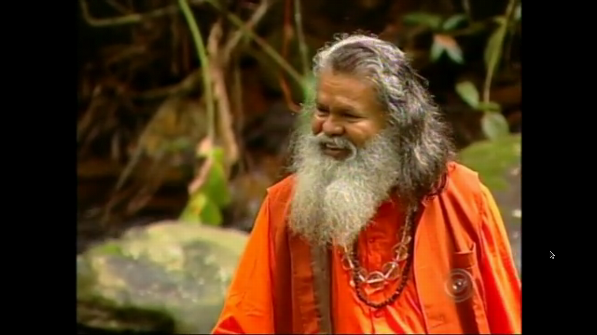 Swamiji in Brazilian TV