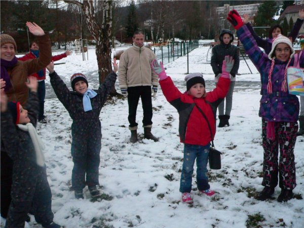 Christmas meeting at the Peace Tree in Prachatice 2012