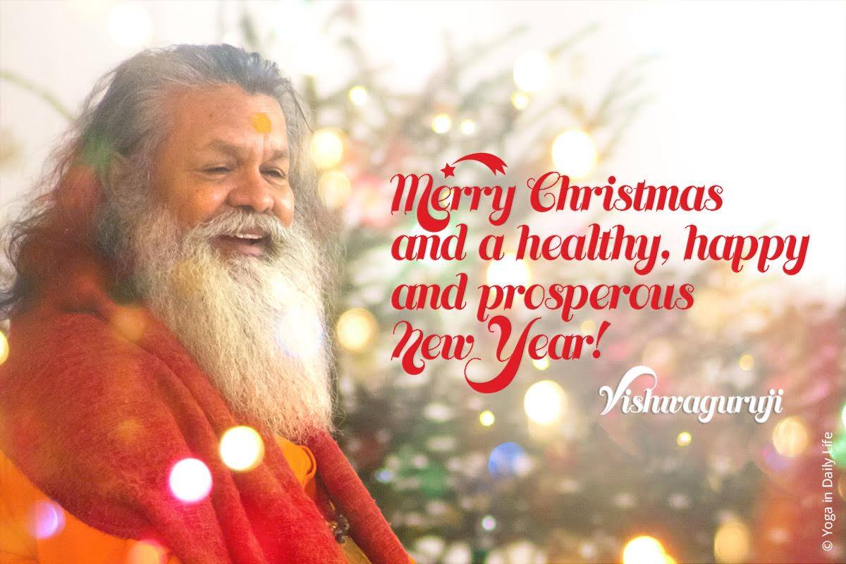 Christmas Blessings from Vishwaguruji