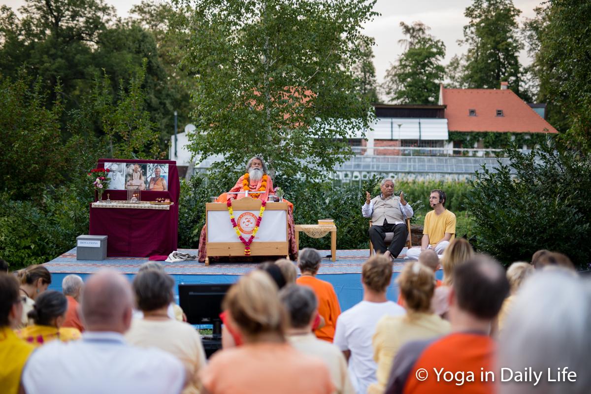 Special Cultural Event at Summer Sadhana Retreat, Mahaprabhu Dip Ashram Strilky, CZ