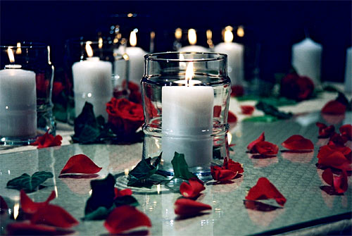 Candles for peace