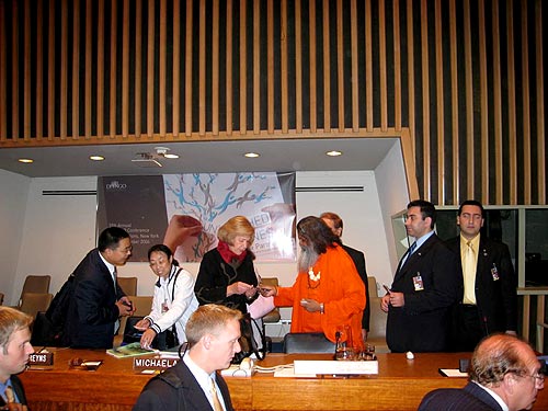 His Holiness Swamiji at the 59th UN NGO's Conference