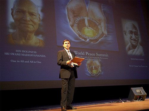 President of the Yoga Union of Slovenia, Mr. Ervin Poredos