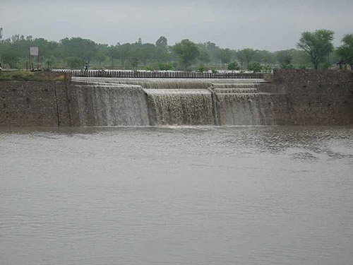 Abundant monsoon fills the Jadan Talab