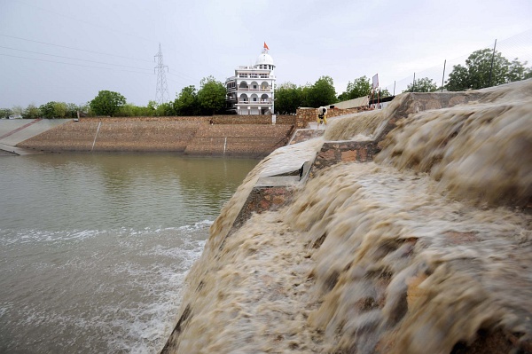 Heavy monsoon rains bring relief to thirsty nature and people in Jadan ashram